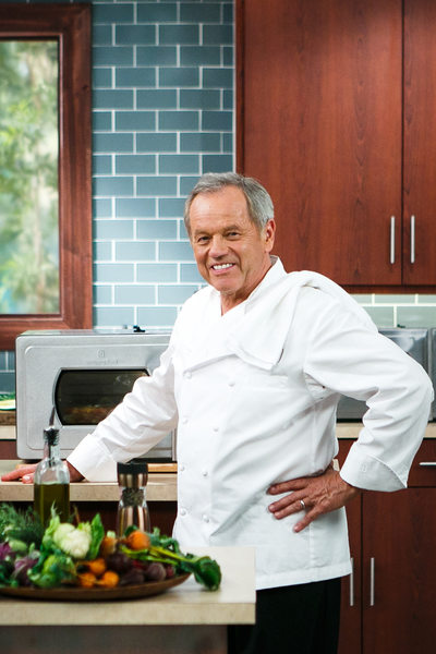 Portrait of Wolfgang Puck with The Wolfgang Puck Pressure Oven