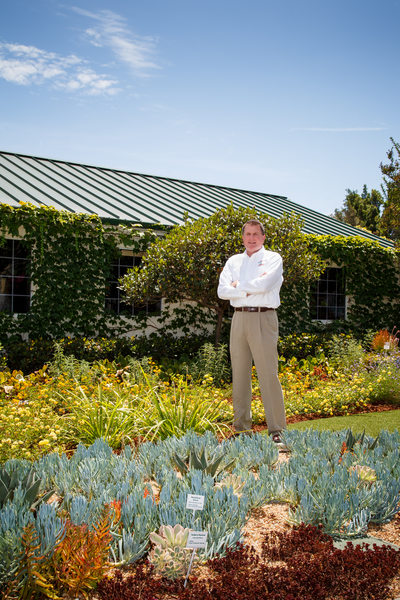 Portrait of Armstrong Garden Center owner Monte Enrigh