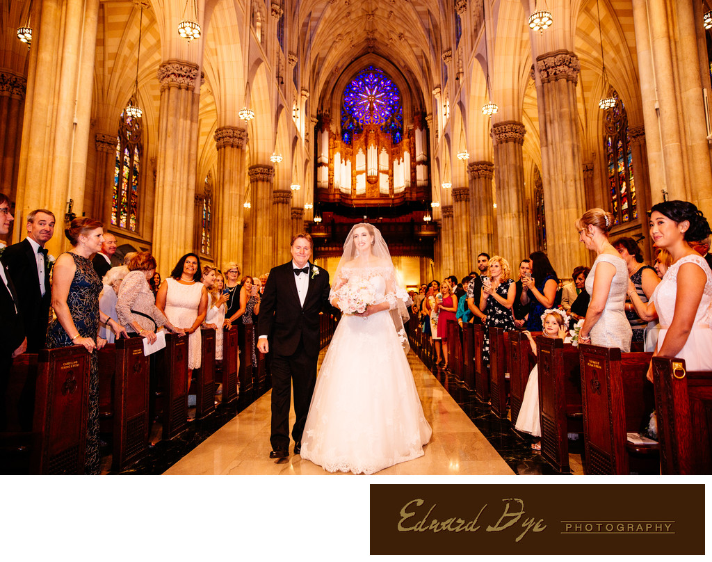 St. Patrick's Cathedral Yale Club Wedding Photography 2