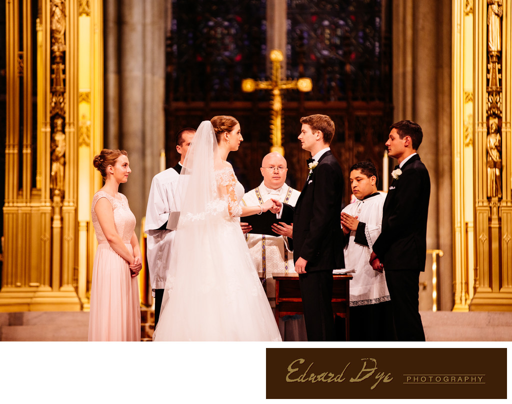St. Patrick's Cathedral Yale Club Wedding Photography 8