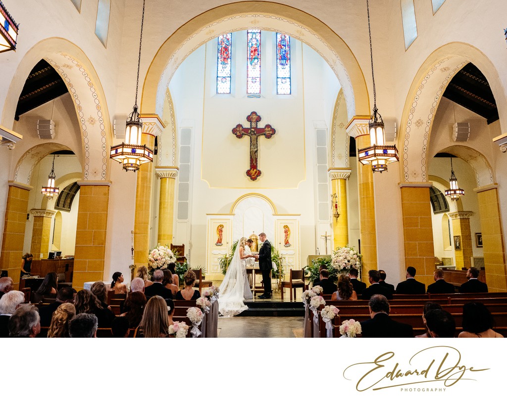 St. Brigid's Catholic & Garden City Hotel NY Wedding 8
