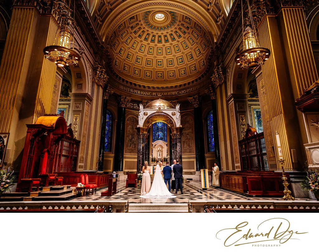 Cathedral Basilica of Saints Peter and Paul Wedding 3