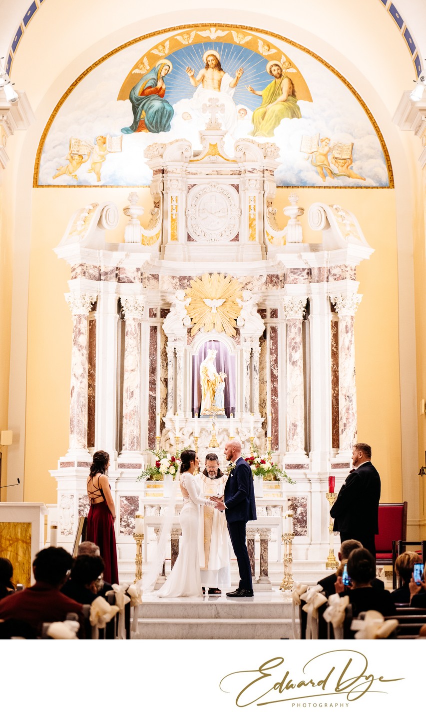 St. Ann Roman Catholic Church Hoboken Wedding Photo 3
