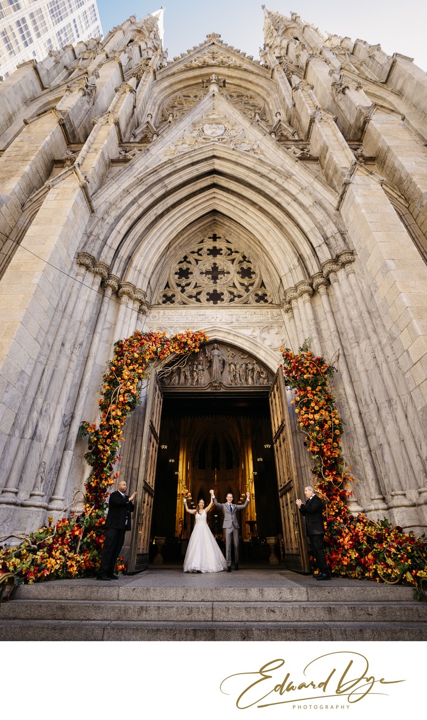 St. Patrick's Cathedral Manhattan Wedding Photography 2