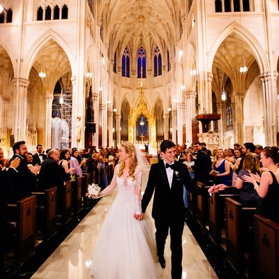 St. Patrick's Cathedral Manhattan New York City Wedding