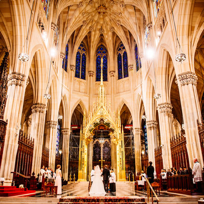 St. Patrick's Cathedral Yale Club Wedding Photography 6