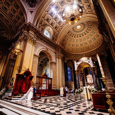 Cathedral Basilica of Saints Peter and Paul Wedding 2