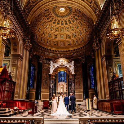 Cathedral Basilica of Saints Peter and Paul Wedding 3