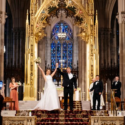 St. Patrick's Cathedral Manhattan New York Wedding 3