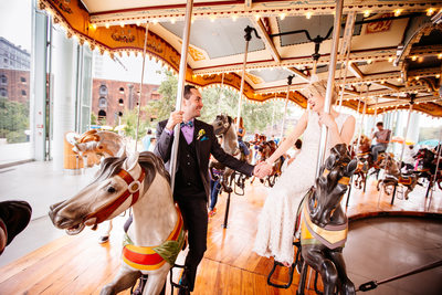 Jane's Carousel Brooklyn Bridge, New York Wedding
