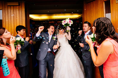 Fun Church Wedding