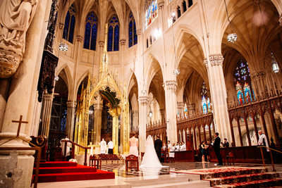 St Patrick's Cathedral Yale Club Wedding Photography 11