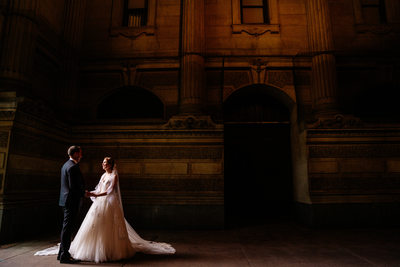 The Franklin Institute, Philadelphia Wedding Photography 1