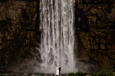 Taughannock New York Waterfalls Wedding Photography