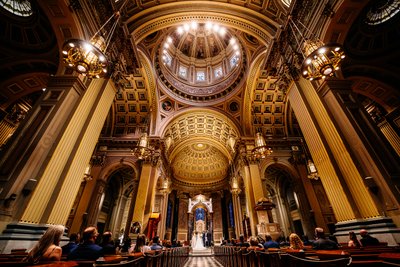 Cathedral Basilica of Saints Peter and Paul Wedding 5