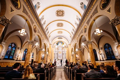 St. Ann Roman Catholic Church Hoboken Wedding Photo 2