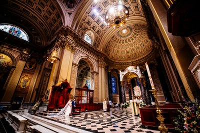 Cathedral Basilica of Saints Peter and Paul Wedding 