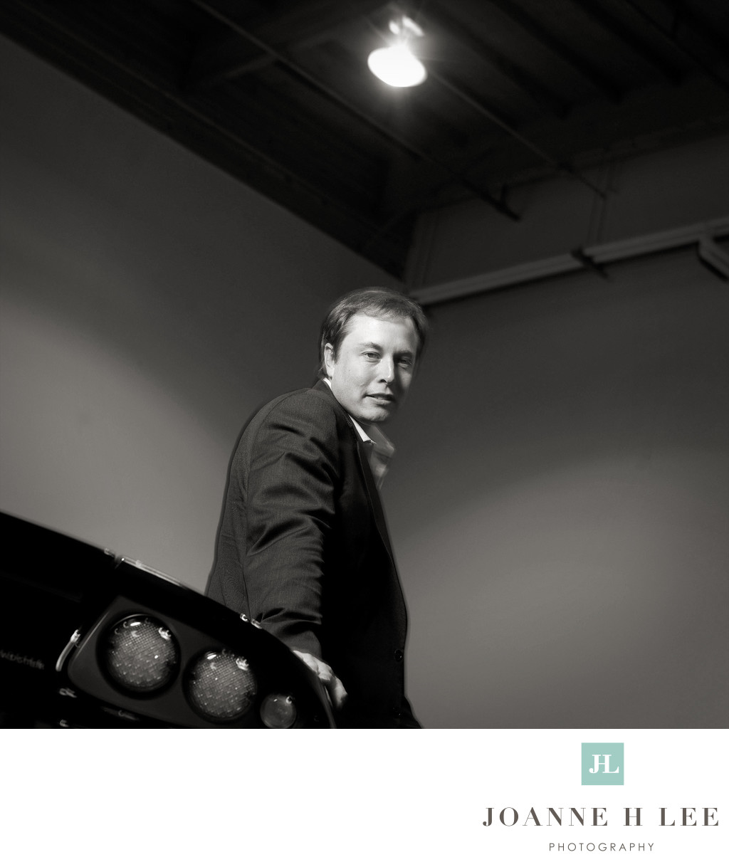 Portrait of Elon Musk 2