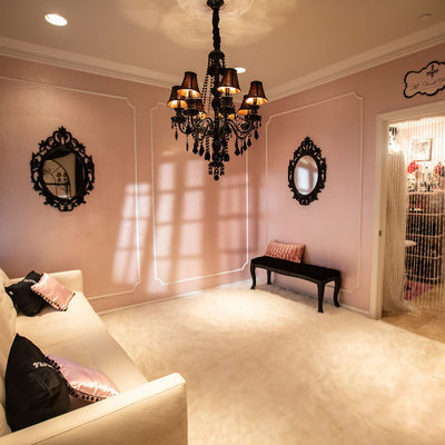 pink room at The French Boudoir