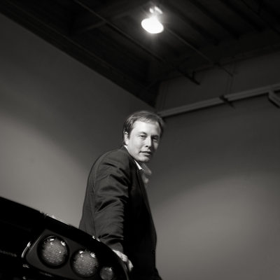 Portrait of Elon Musk 2