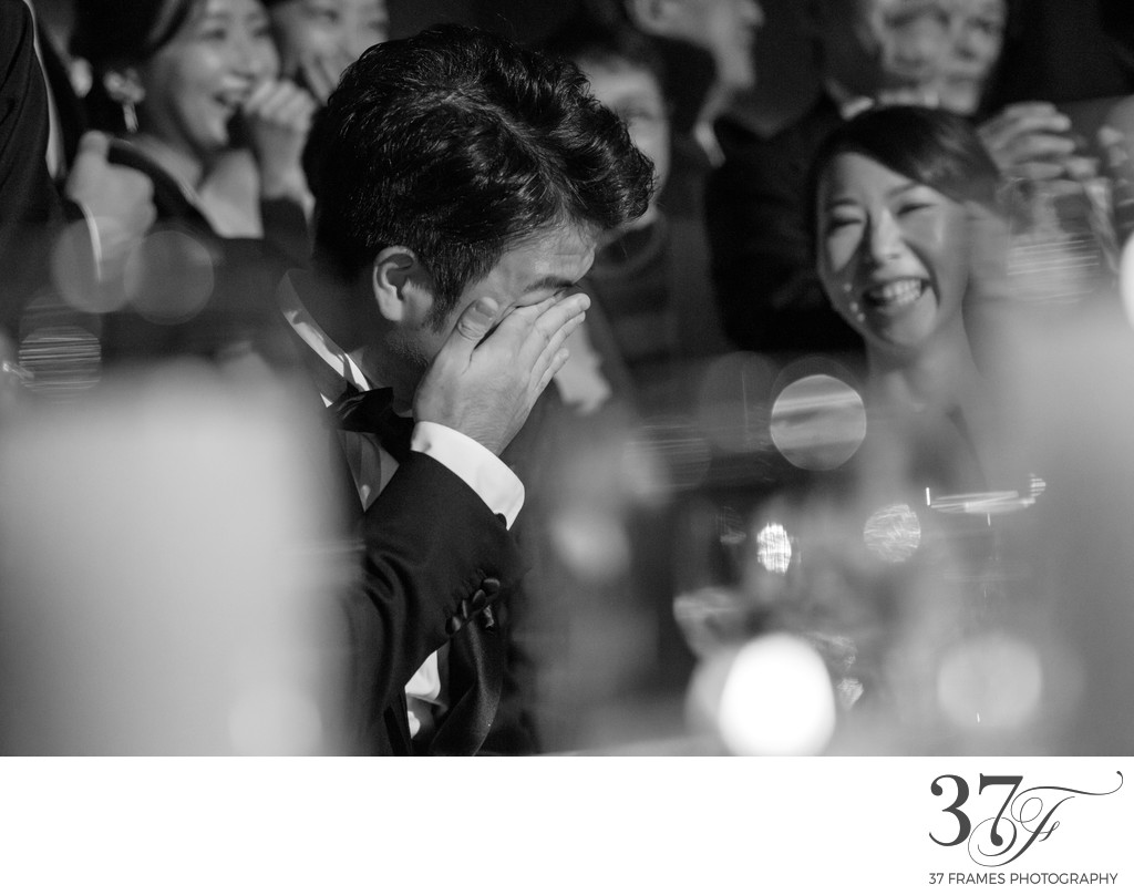 Get Married in Japan | Park Hyatt Tokyo | Groom Tears