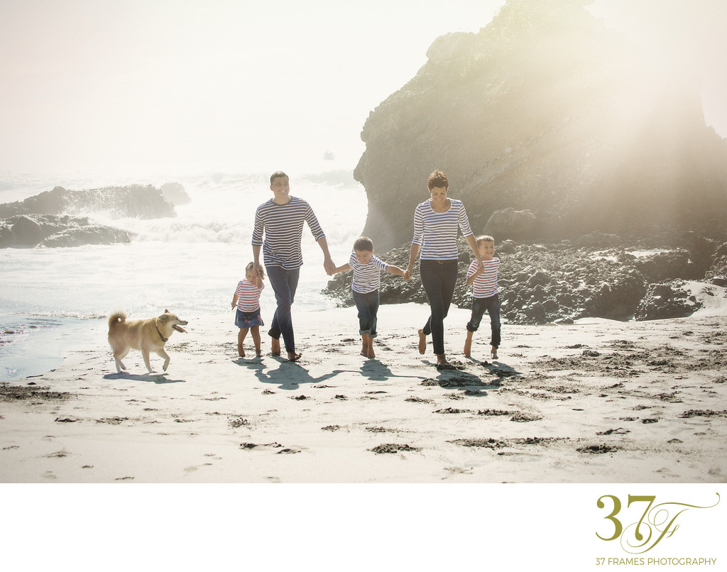 Shimoda Beach Family Photography at Sunrise