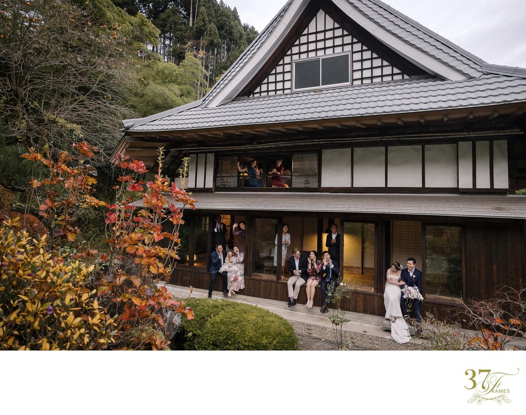 Memorable Fall Wedding at Nipponia's Historic Venue