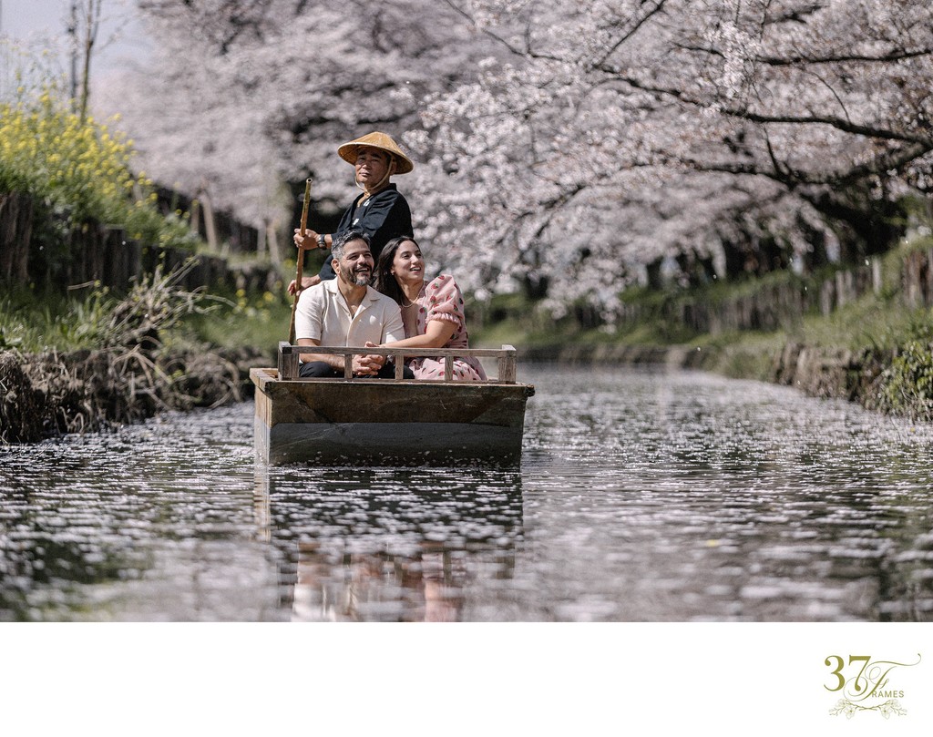 Cherry Blossom Wedding Photography in Kawagoe
