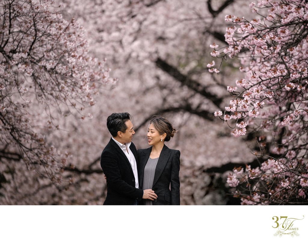 Cherry Blossom Wedding Photography in Tokyo & Kyoto