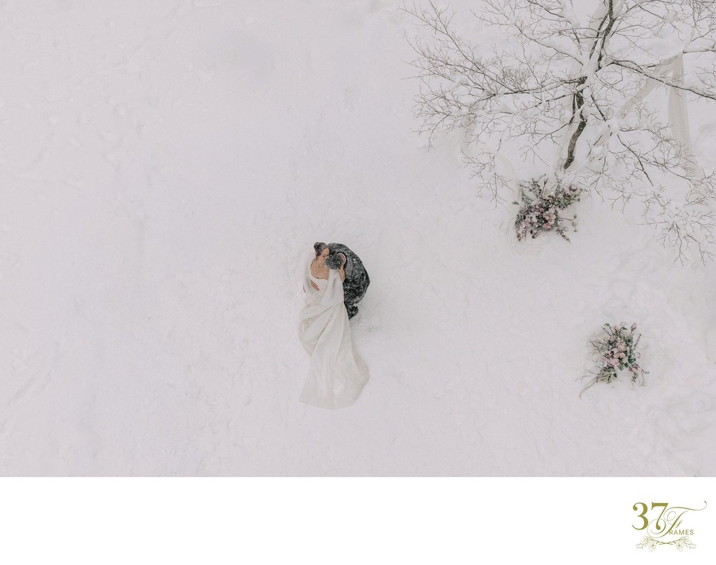 Hakuba Winter Wedding in Japan
