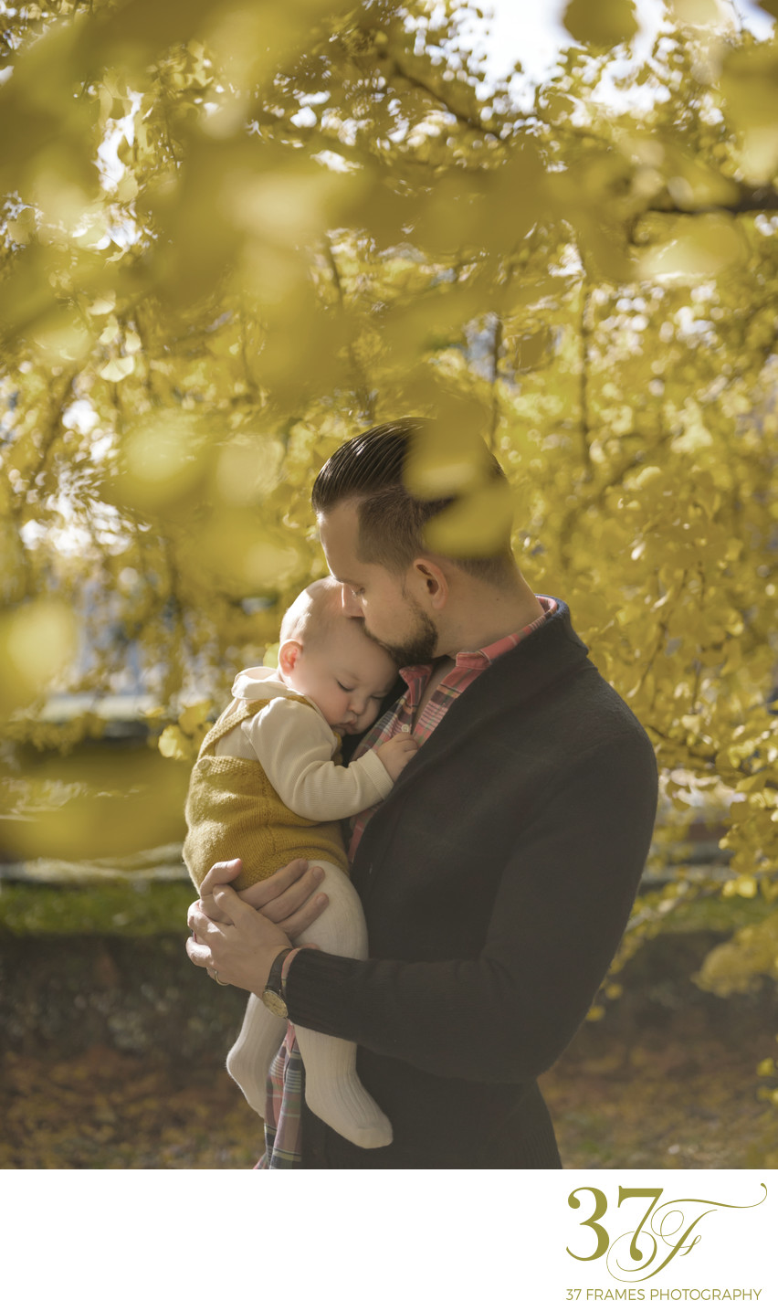 Portraits of Fatherhood | Tokyo Autumn Photography