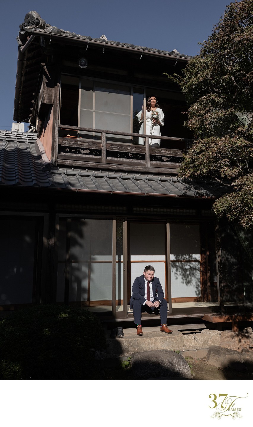 Elope in Tokyo | Kawagoe Private Garden Wedding