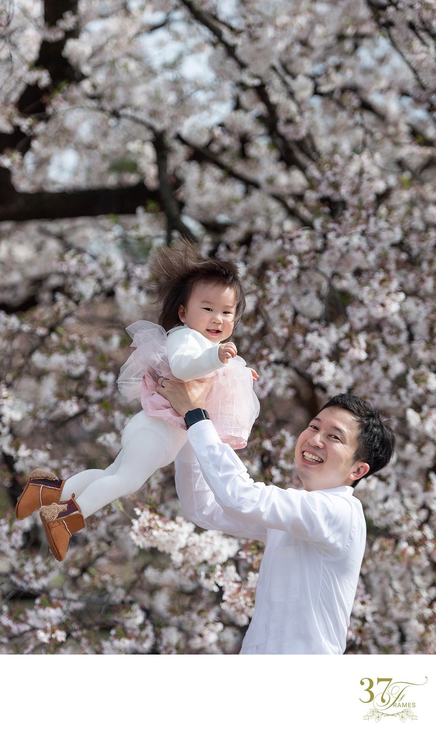 Precious Moments: Father-Daughter Portraits in Tokyo