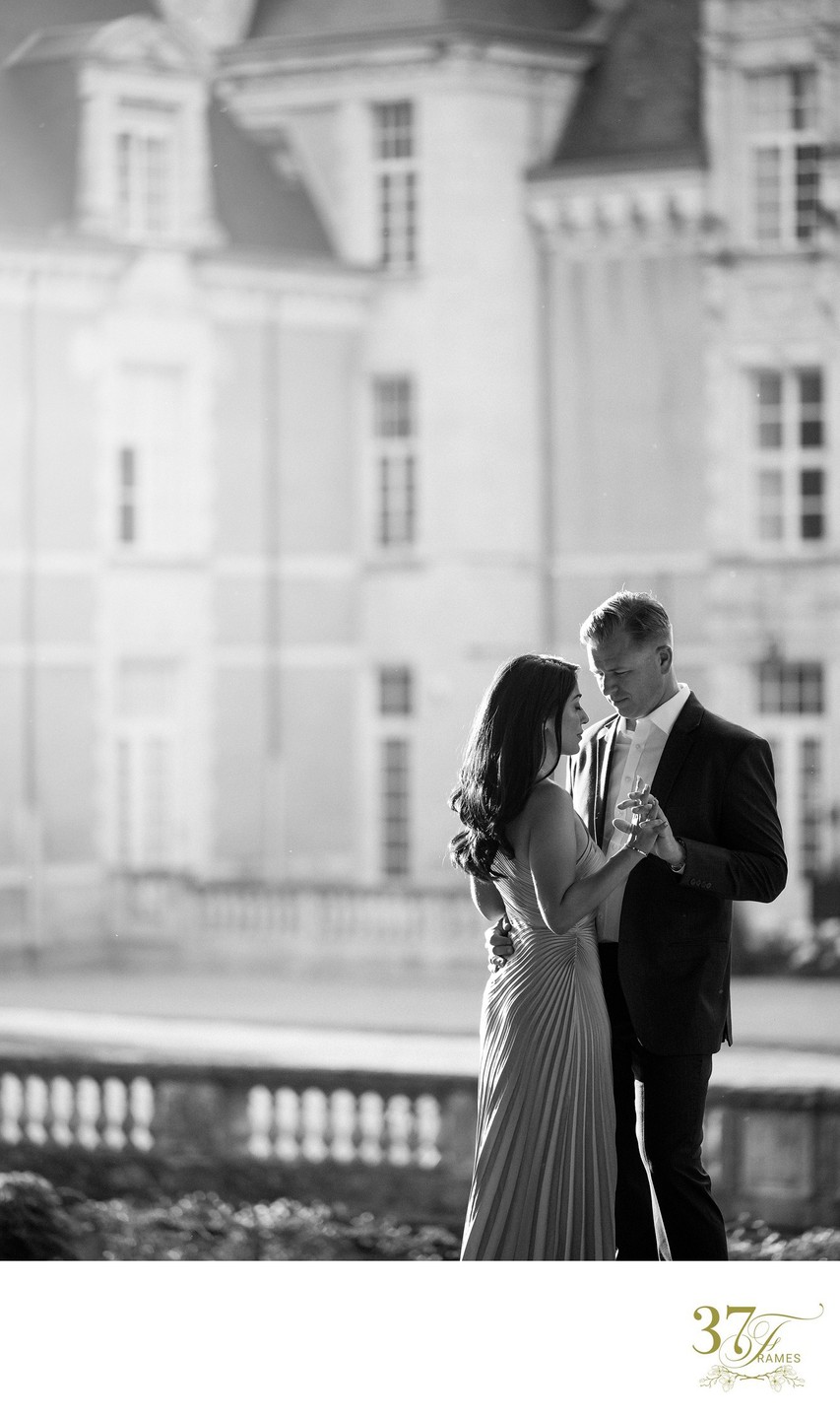 Engagement Photography Shoot at Château de Jalesnes