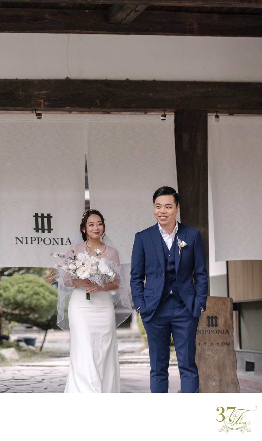 A Stunning Fall Wedding at Nipponia's Mountain Retreat