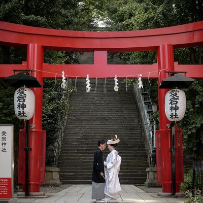 Atago Shrine Wedding Tokyo