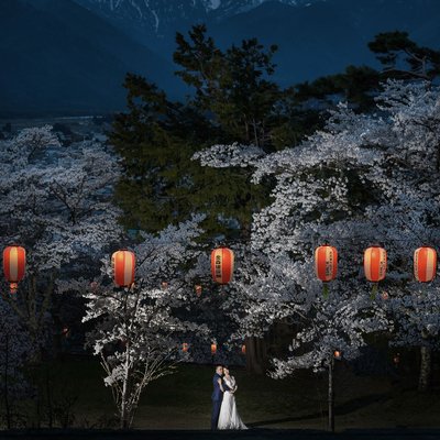 Nagano Cherry Blossom Pre-Wedding Japan