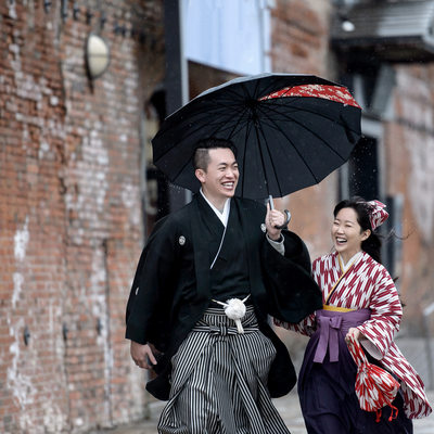 Kimono Engagement & Pre-Wedding Photographer | Hakodate