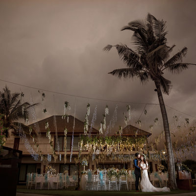 Stormy Bali Wedding