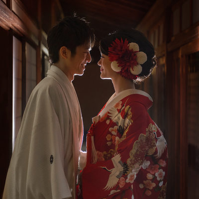 Beautiful Japanese formal wedding kimono