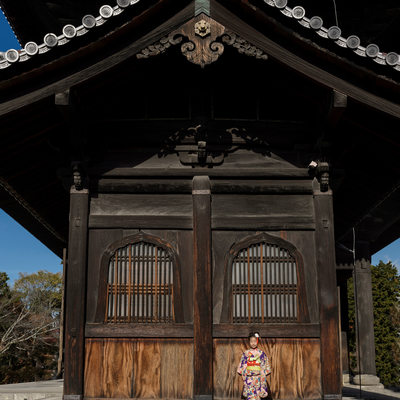 Shichi Go San for a Seven Year Old Girl in Kyoto