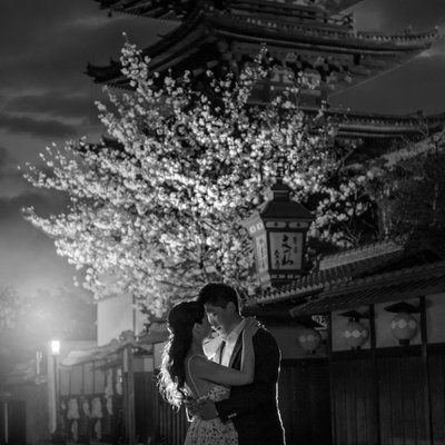 Elope with Cherry Blossoms in Kyoto