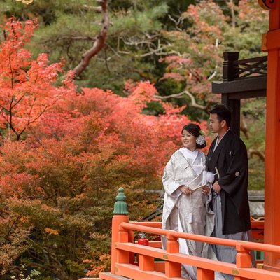 Elopement packages available for Kyoto