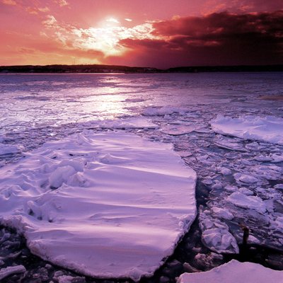 Ice floe in Abashiri | Hokkaido