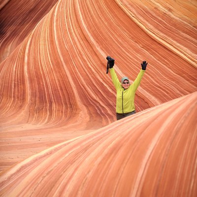 The Wave. Coyote Buttes. February 1, 2012.