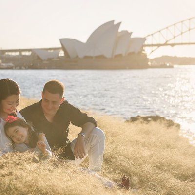 Iconic Family Photos in beautiful afternoon light