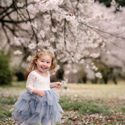 Captivating Connections: Portraits in Cherry Blossoms