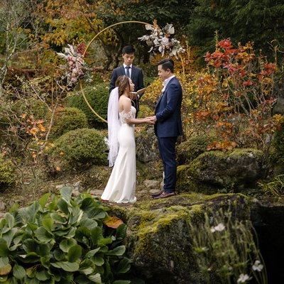 A Love Story : Magical Fall Wedding at Nipponia