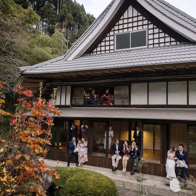 Memorable Fall Wedding at Nipponia's Historic Venue