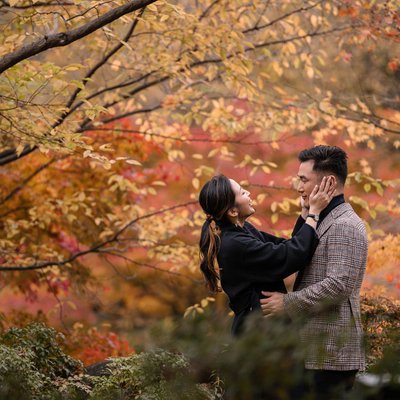 Fall in Love with Tokyo's Autumn : Engagement Photos